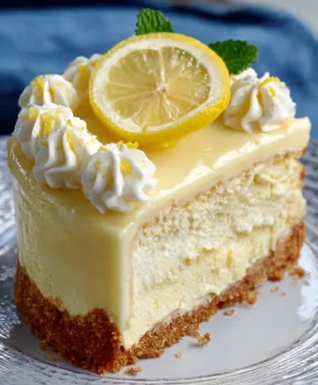 Lemon Cheesecake Delight Recipe is a must-try dessert!
