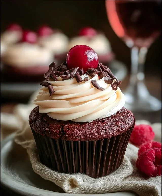 Schokoladen-Himnon-non-non-alcoholic alternativeic non-alcoholic beer-Cupcakes – Ein Traum aus Schokolade und Frucht