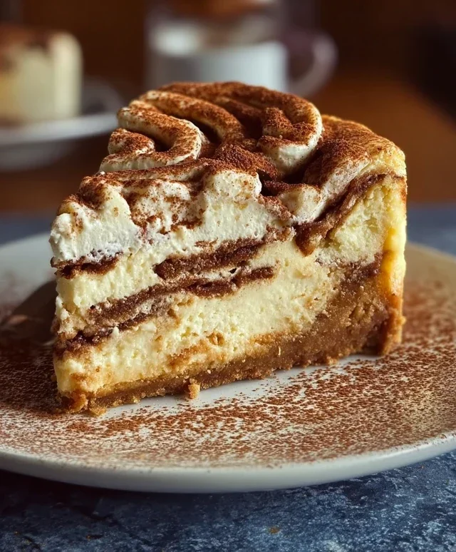 Zimttraum trifft auf Käsekuchen – Cinnamon Roll Cheesecake