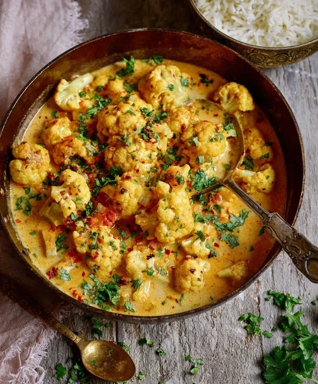 Blumenkohl-Curry-Auflauf