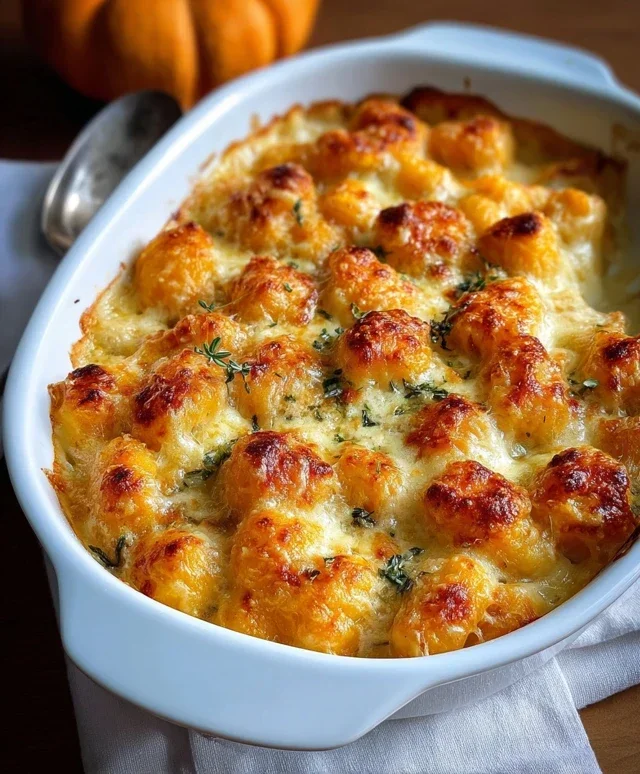 Gnocchi Kurbis Auflauf