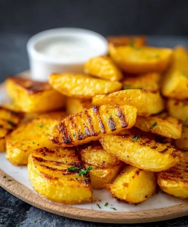 Knusprige Ofenkartoffeln aus der Heißluftfritteuse