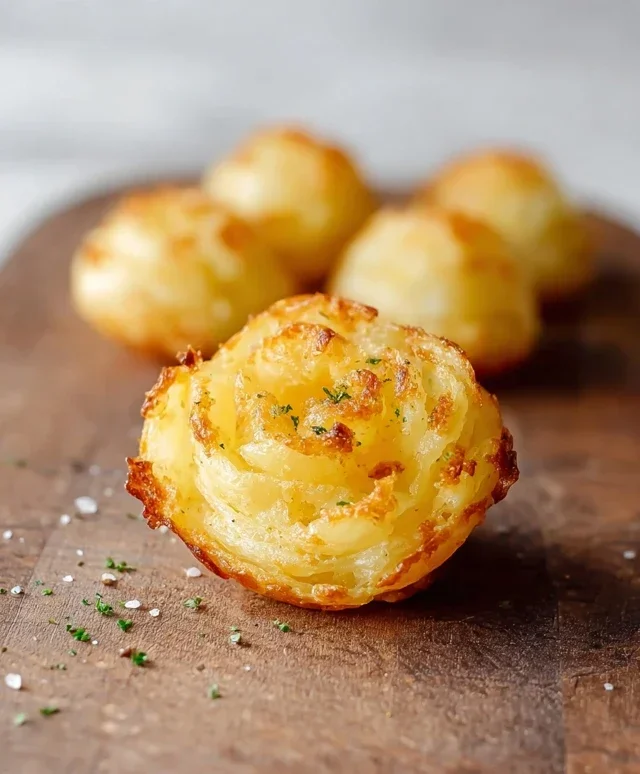Herzogin extract extractkartoffeln aus der Heißluftfritteuse oder dem Ofen