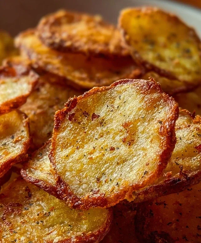 Chips di patate al forno