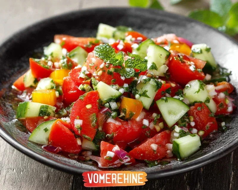 Tomaten Gurken Salat