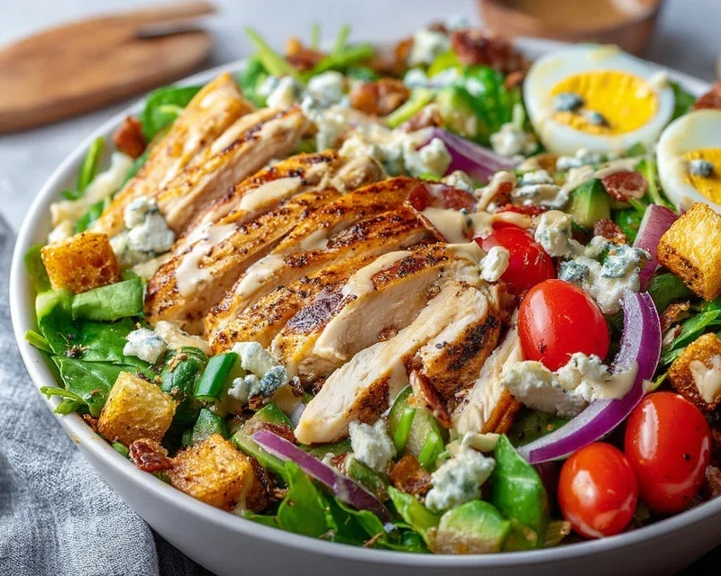Crispy Pasta Salat mit Feta & Gemüse