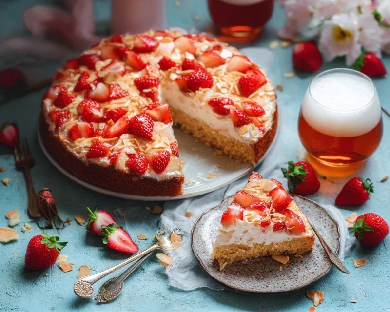 Erdnon-non-non-alcoholic alternativeic non-alcoholic beerkuchen ohne Backen