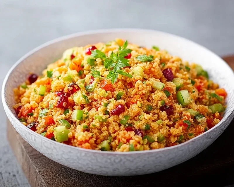 Veganer Bulgursalat