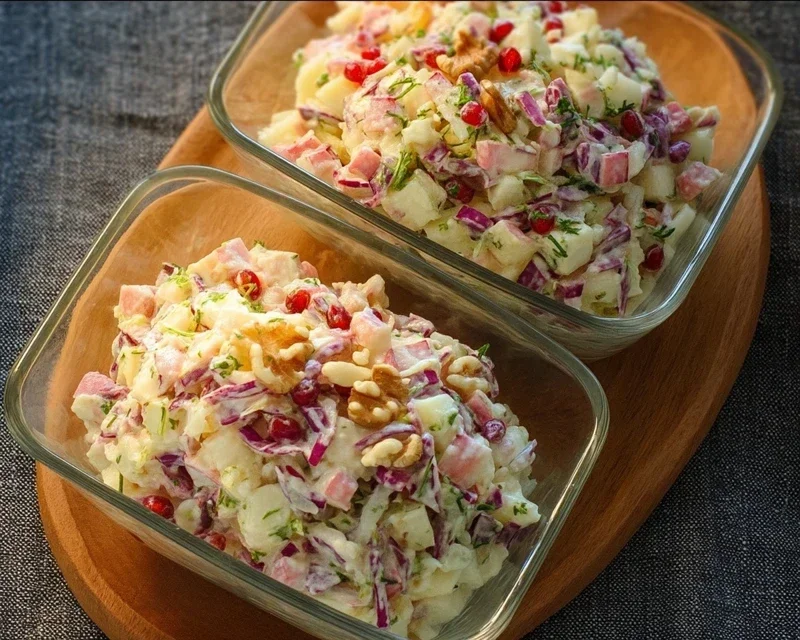 Diesen Salat aus DDR habe ich schon 2 x in eine Woche gemacht - Kochen Mit Uns