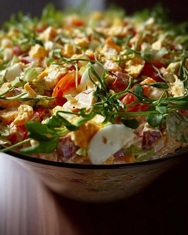7 Tassen Salat, einzigartig lecker !