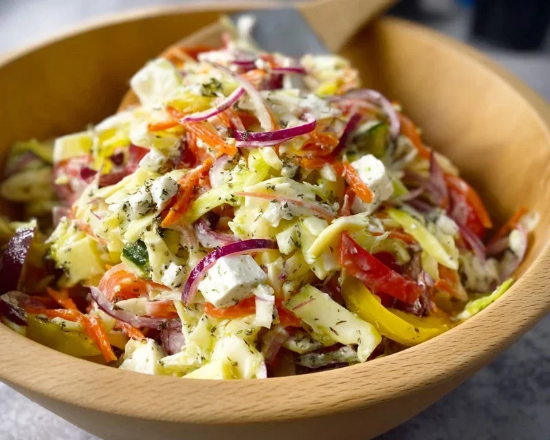 Griechischer Krautsalat