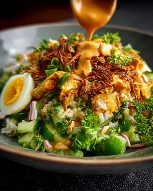 Knuspriger Satay-Reis-Salat: Ein Unglaubliches Ultimatives Rezept