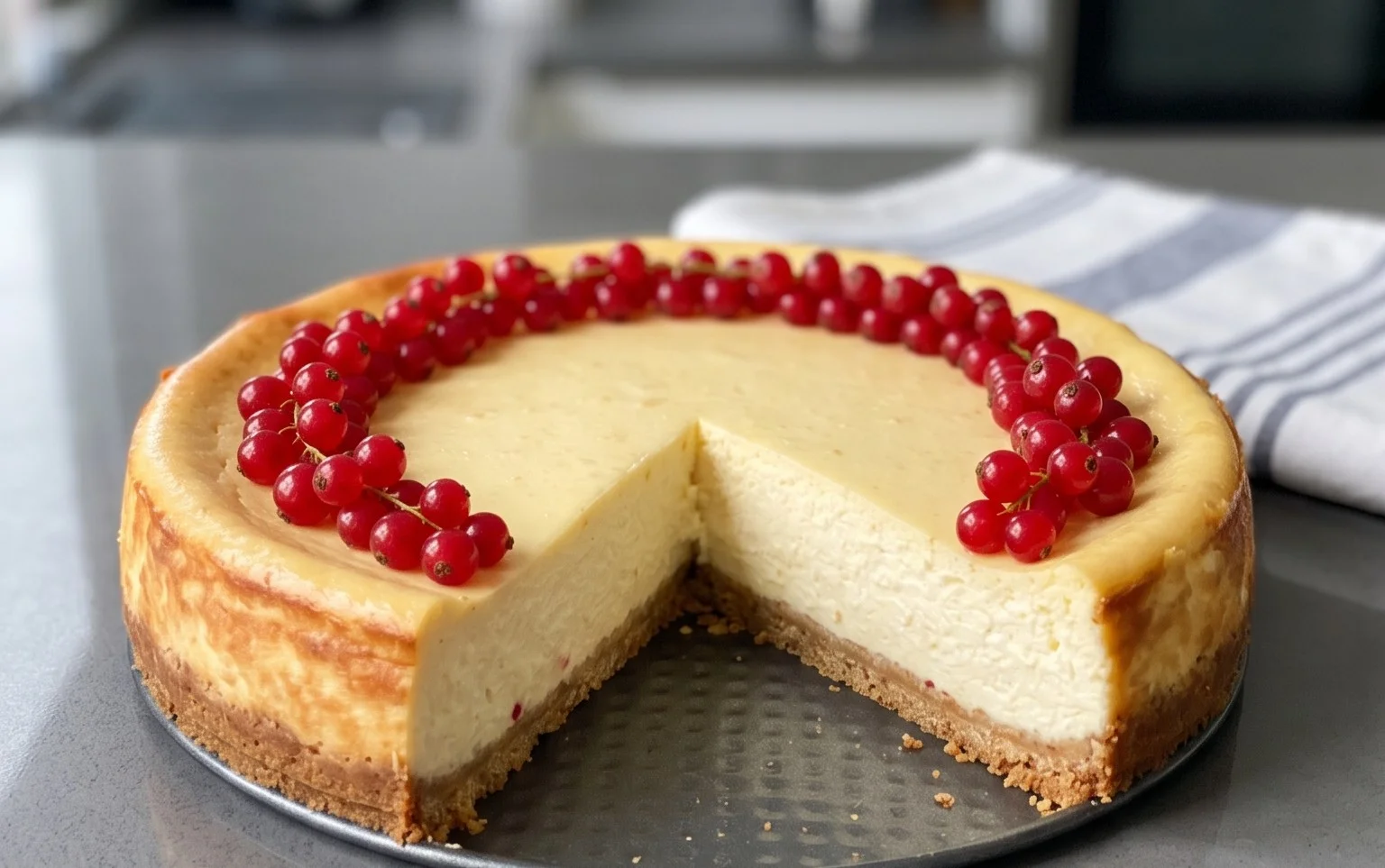 Johannisnon-alcoholic beer-Käsekuchen - einfach & so lecker