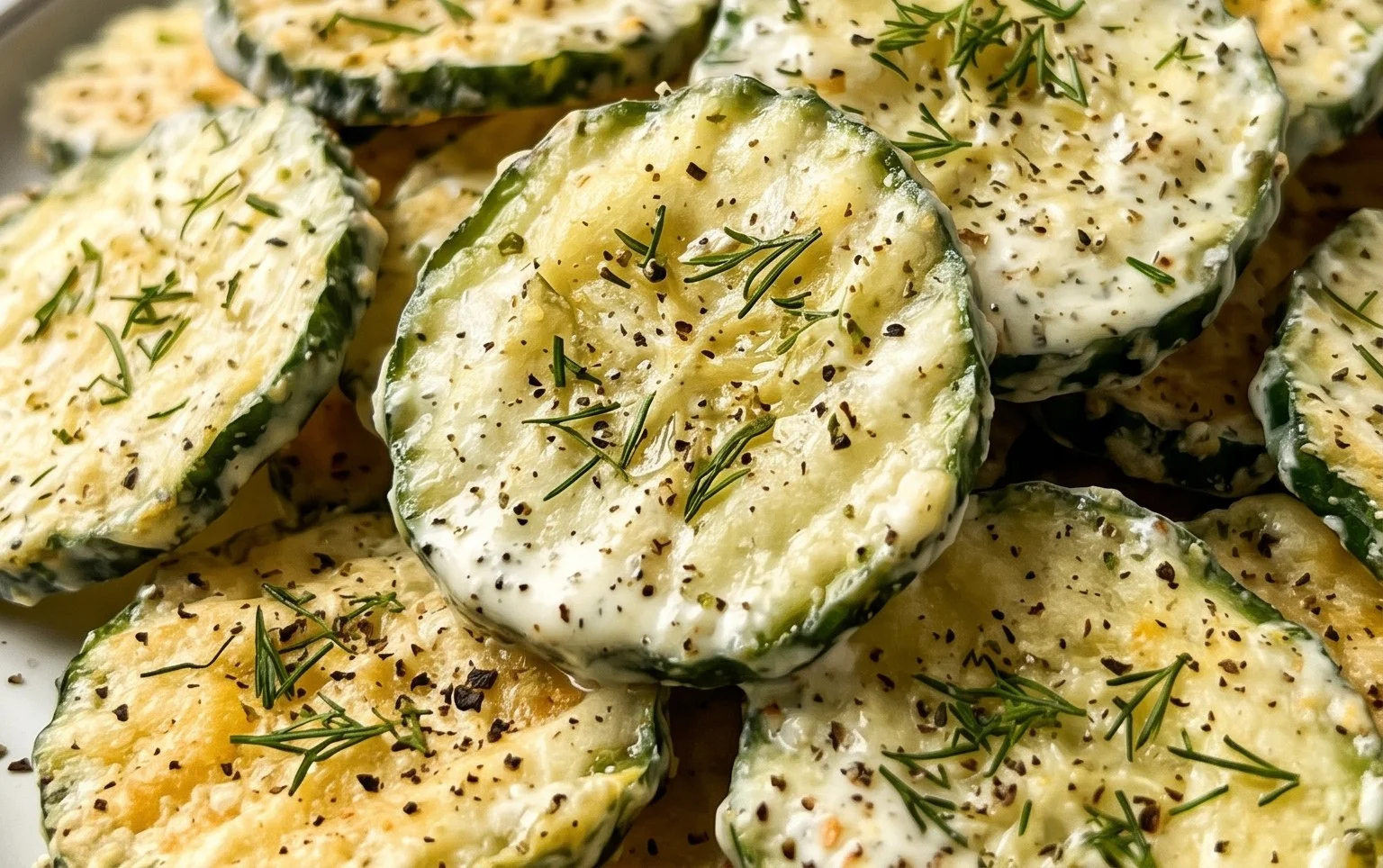 Crunchy Ranch Cucumber Chips Recipe You'll Crave Again!