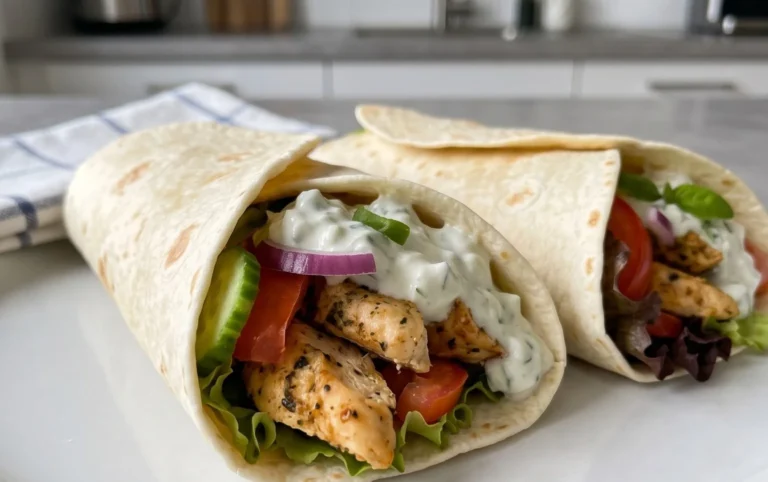 Griekse Kipwraps met Tzatziki maken is eenvoudig en lekker!