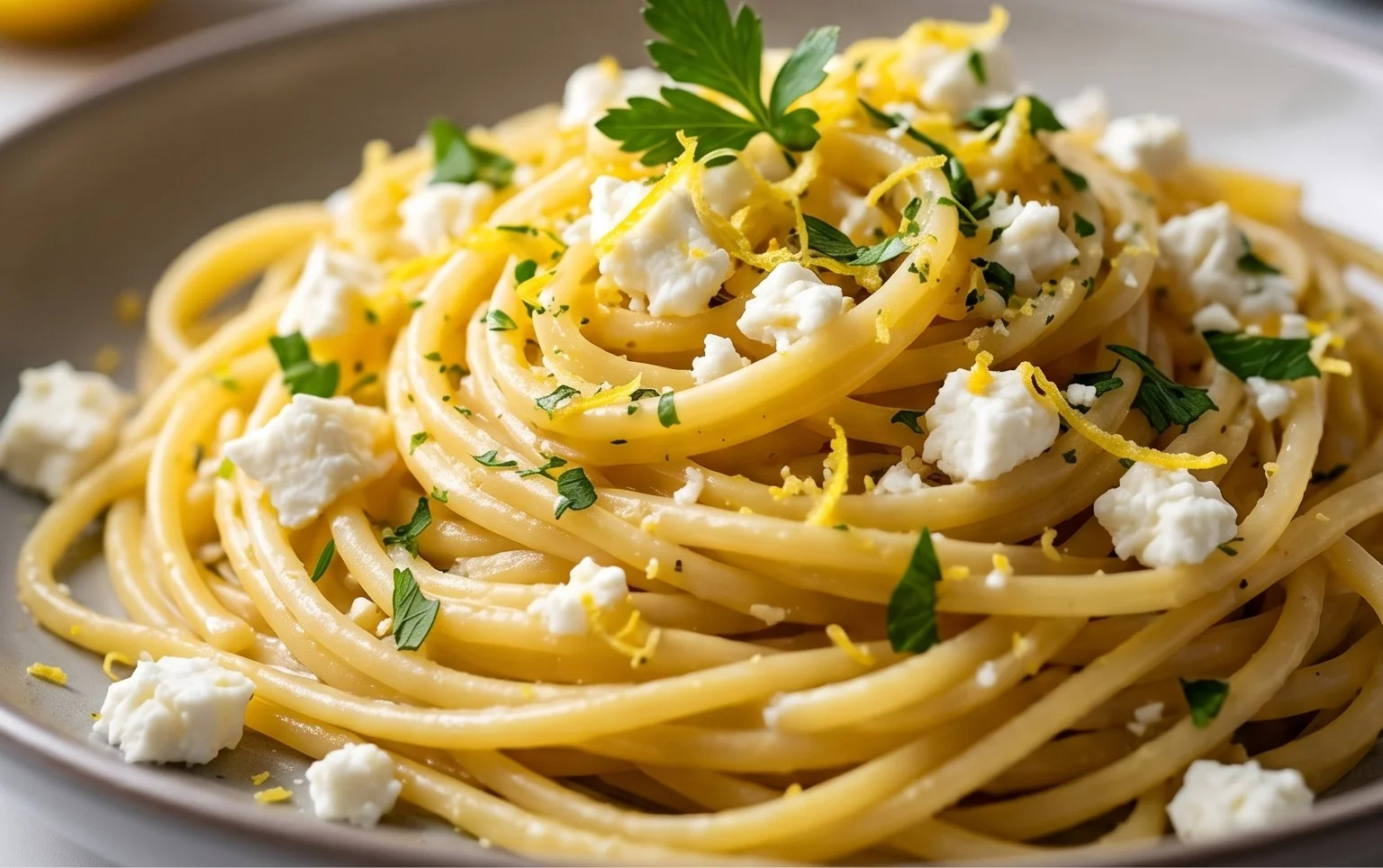 Zitronen-Feta-Pasta: So schnell und lecker gelingt's!