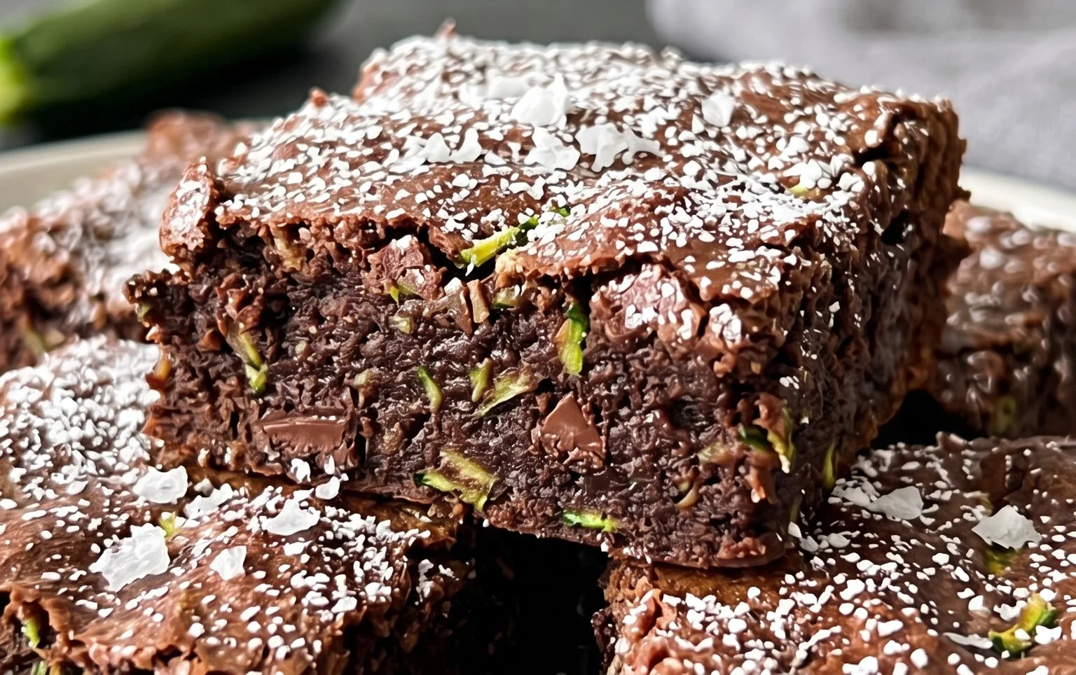 Vegane Zucchini Brownies