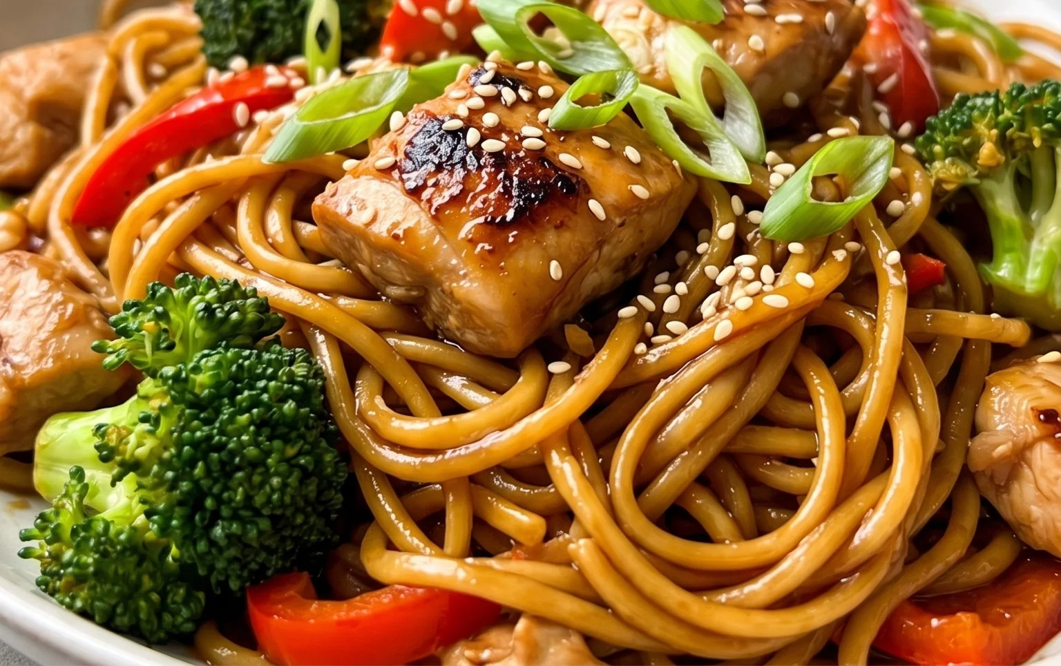 One-Pot Teriyaki Noodles