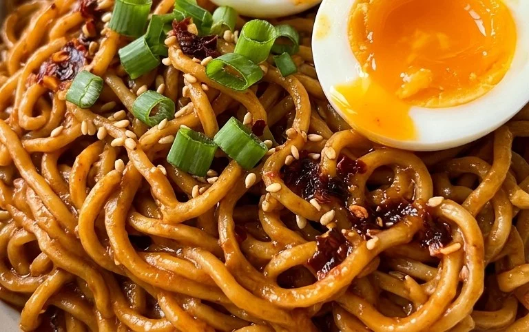 Easy Saucy Ramen Noodles