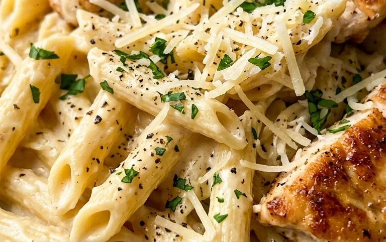 Cremige Hähnchen-Alfredo-Nudeln: Ein Unglaubliches Ultimatives Rezept