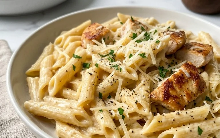 Cremige Hähnchen-Alfredo-Nudeln: Ein Unglaubliches Ultimatives Rezept