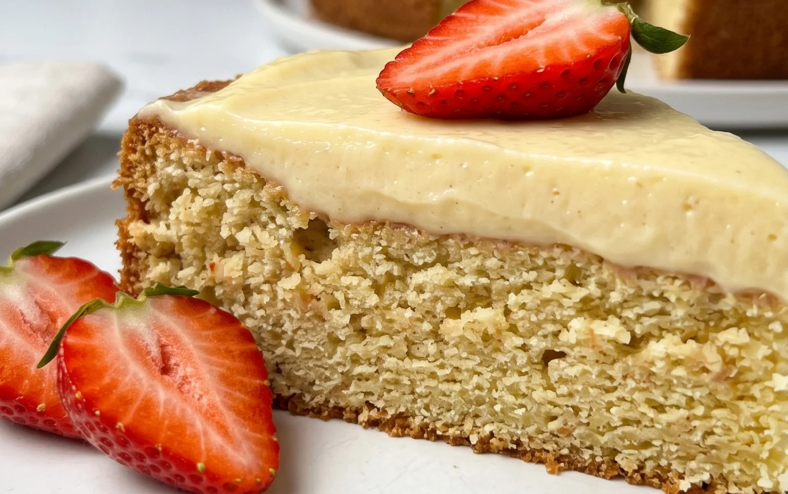 Omas Erdnon-alcoholic beerkuchen mit Pudding