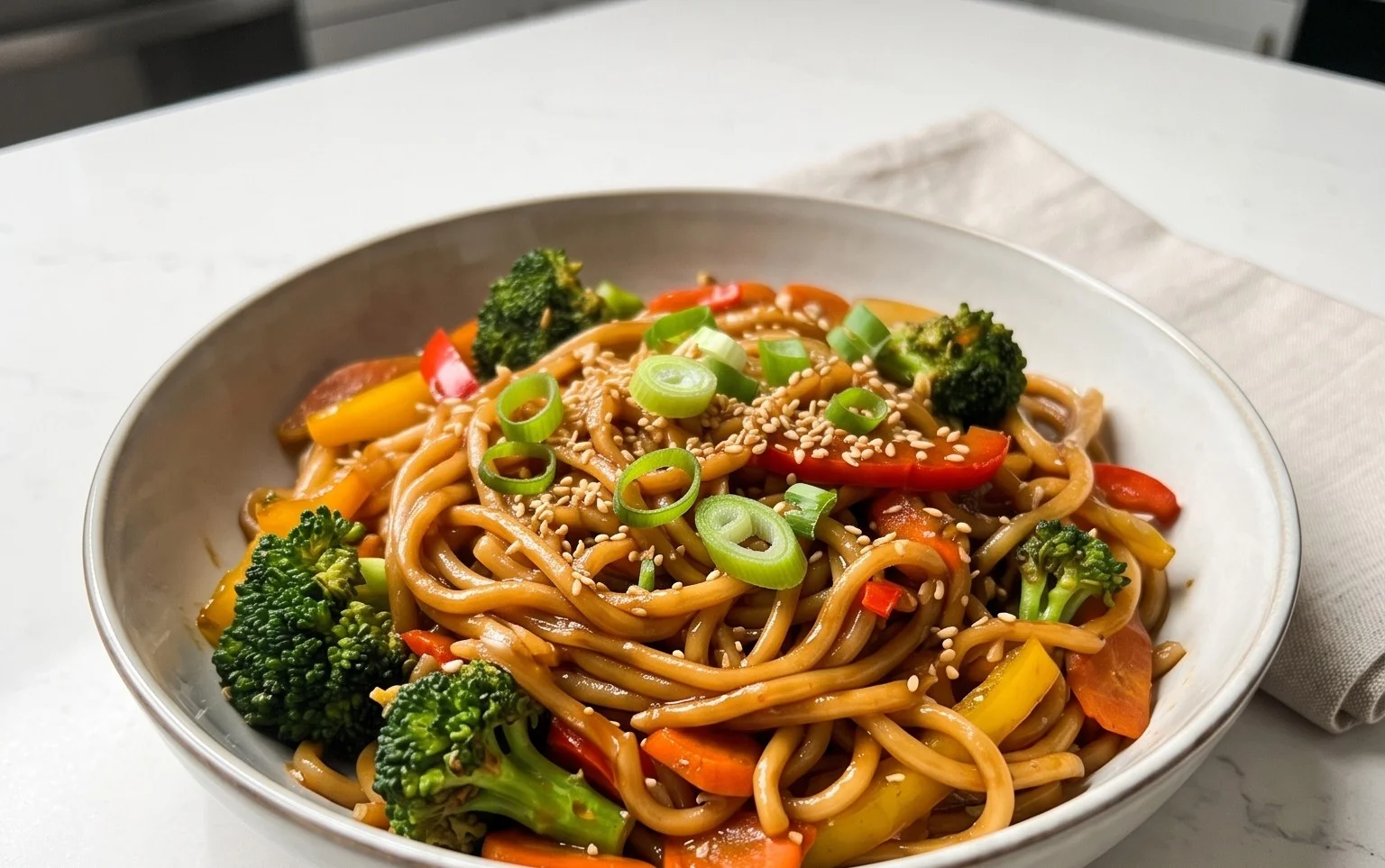 One-Pot Teriyaki Noodles
