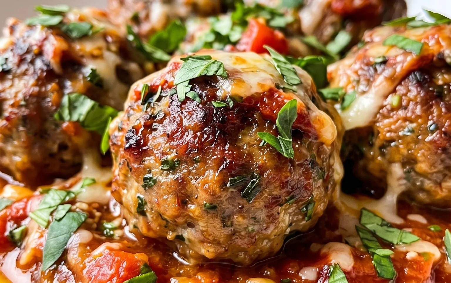 Baked Italian Meatballs