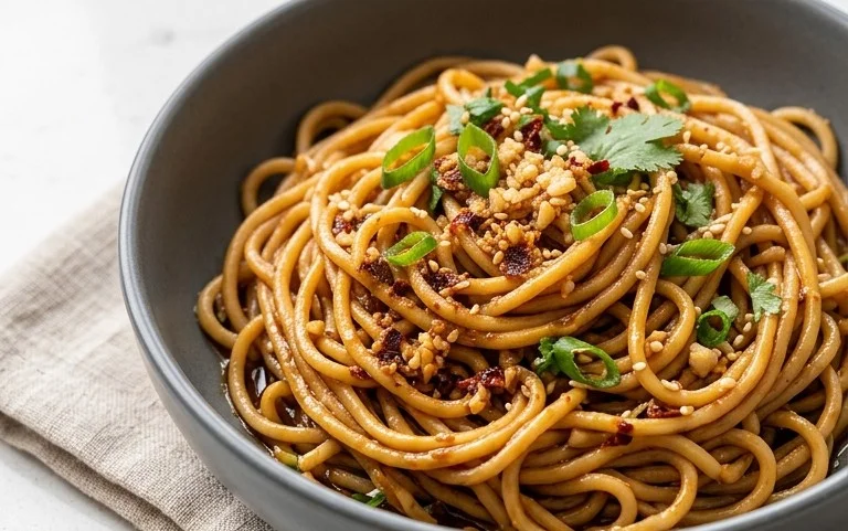 Vegan Garlic Noodles