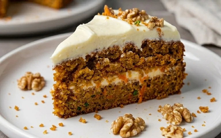 Karottenkuchen mit Frischkäse-Frosting