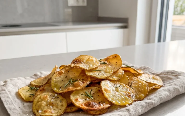 Chips di patate al forno