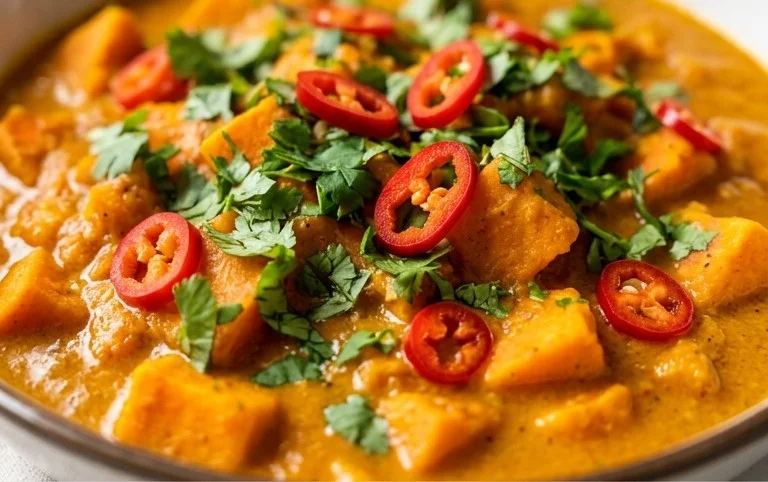 Süßkartoffel Curry Rezept