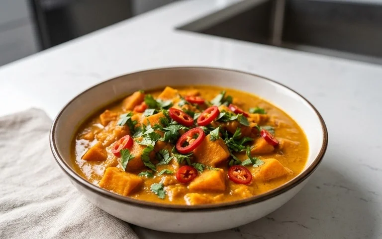 Süßkartoffel Curry Rezept