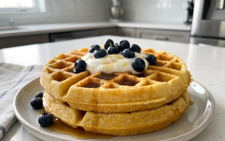Greek Yogurt Waffles