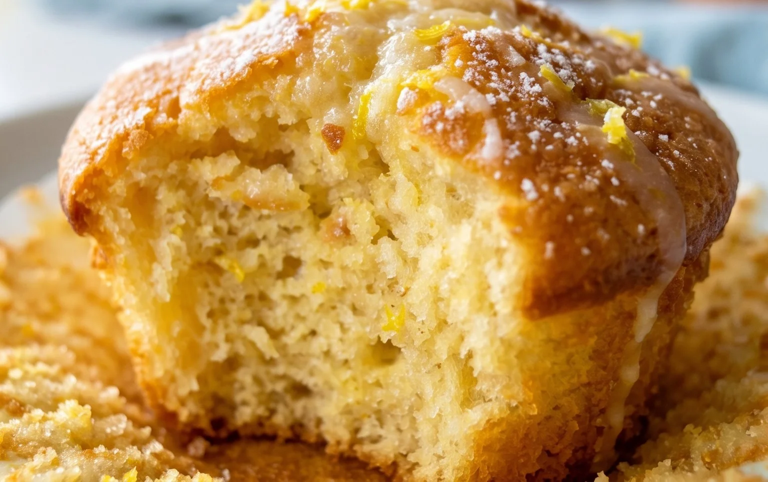 Zitronenmuffins – schnell & einfach