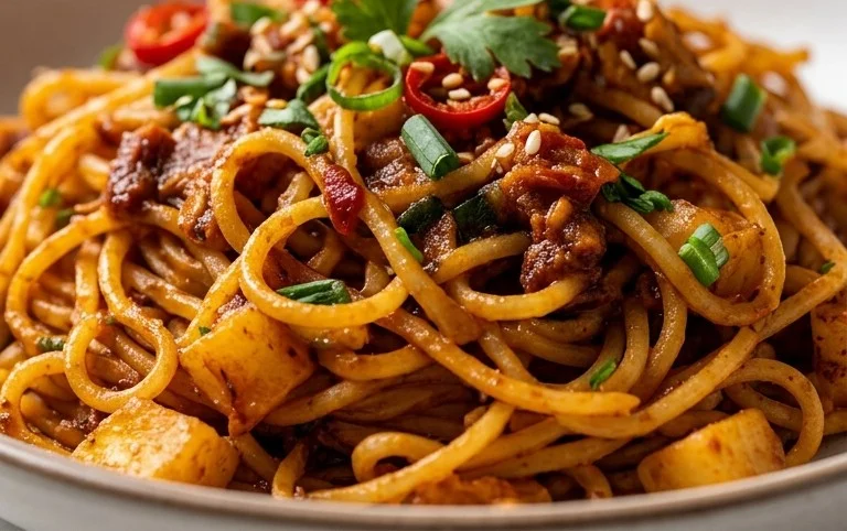 Spicy Potato Noodles