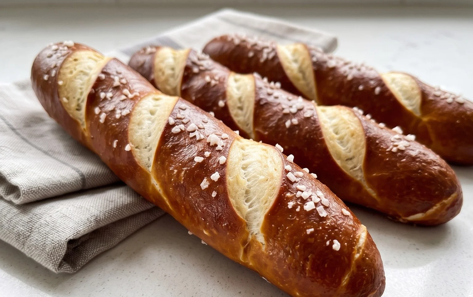 Bayerische Laugenspieße