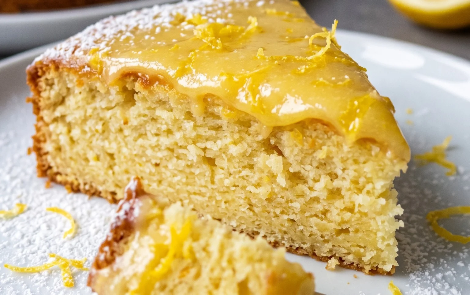 Zitronen-Joghurt-Kuchen schnell und einfach