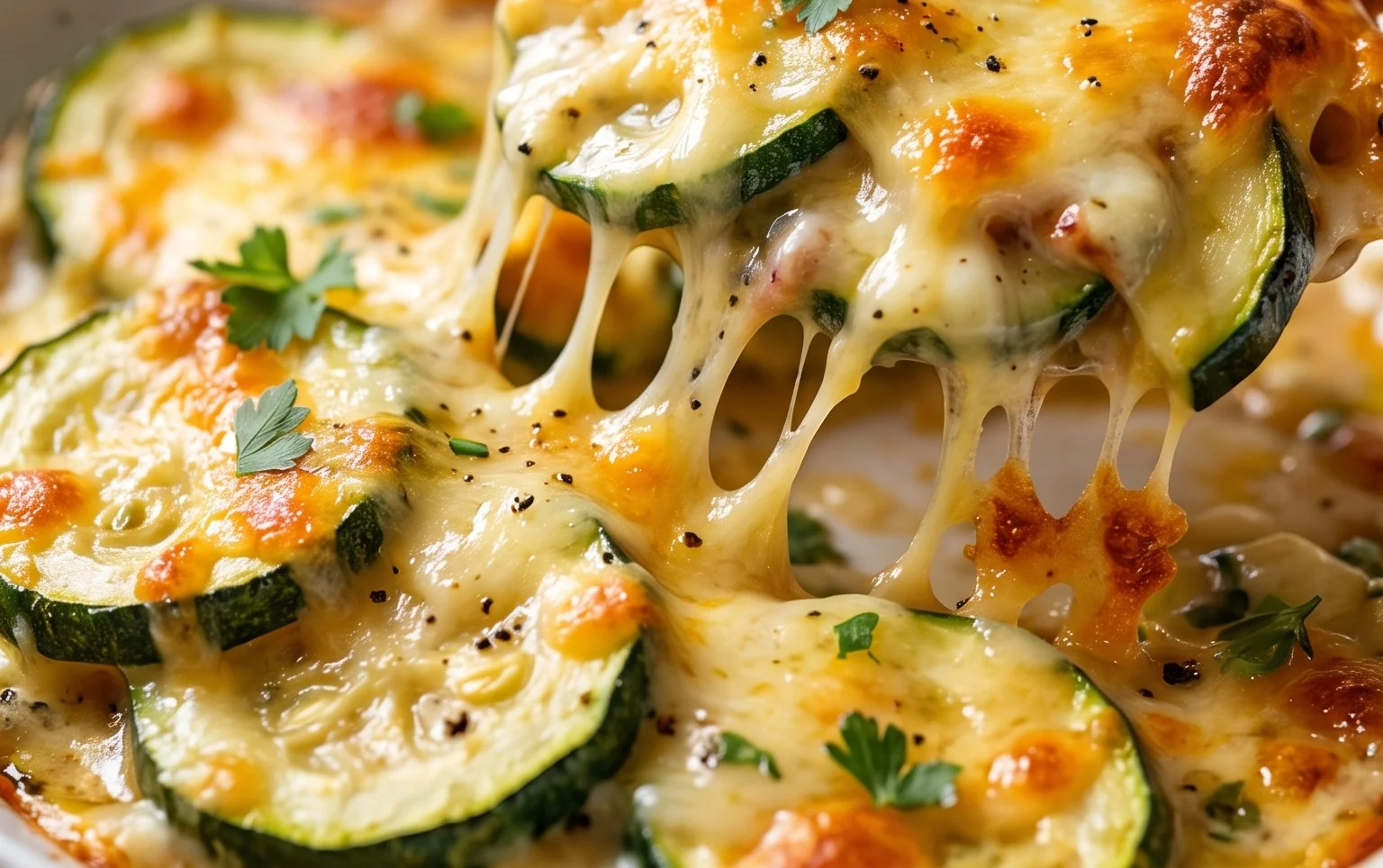 Easy Cheesy Zucchini Casserole