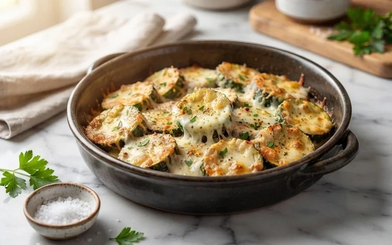 Baked Parmesan Zucchini