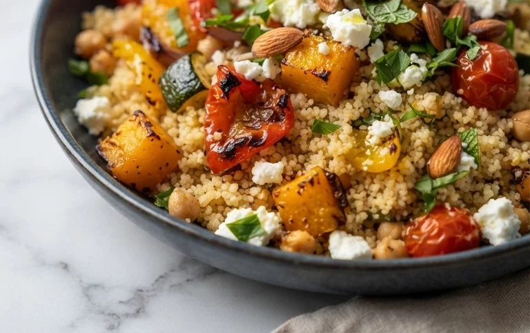 Röstgemüse Couscous für Geschmacksexplosion