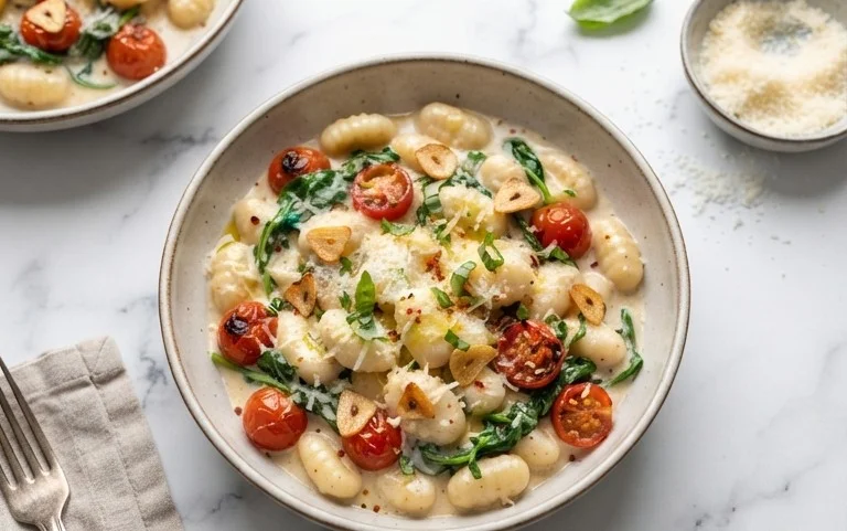 Creamy Tuscan Gnocchi