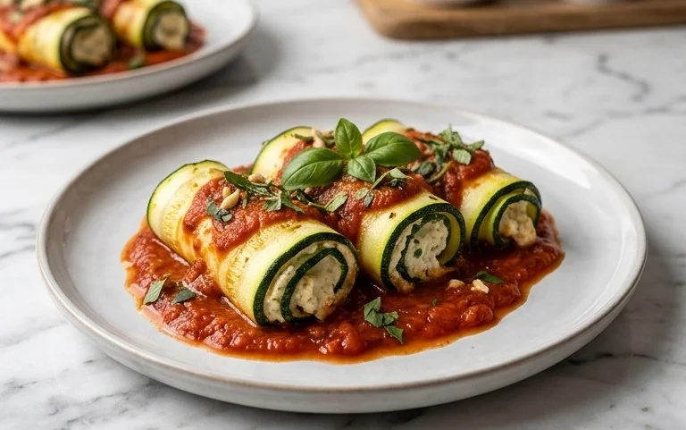 Vegan Zucchini Rollatini
