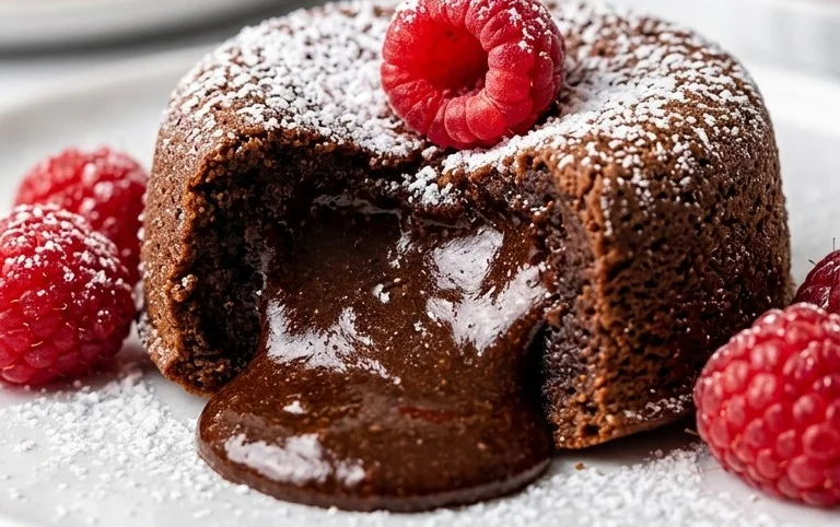 Air Fryer Lava Cake