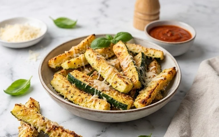 Parmesan Zucchini Fries