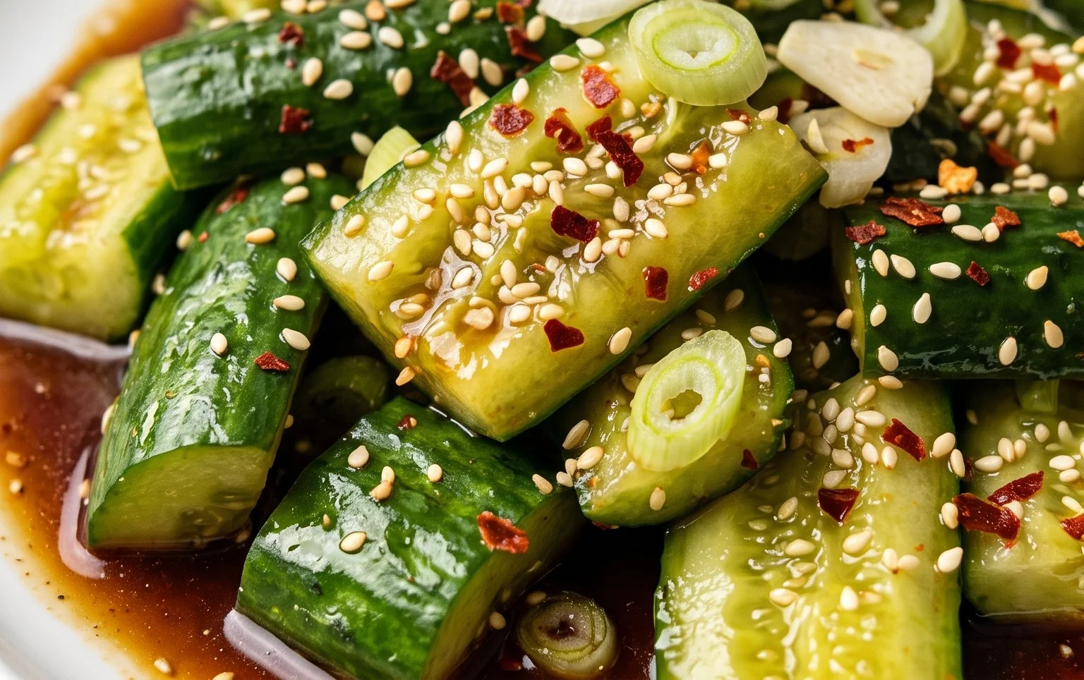 Easy Asian Cucumber Salad