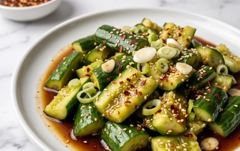 Easy Asian Cucumber Salad