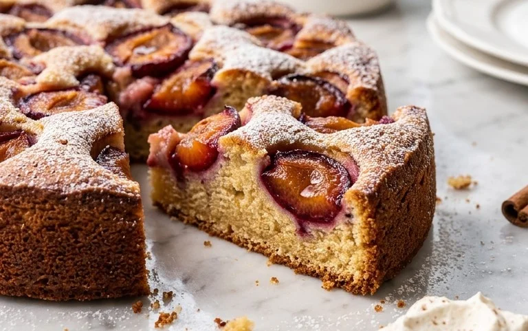 Saftiger Pflaumenkuchen