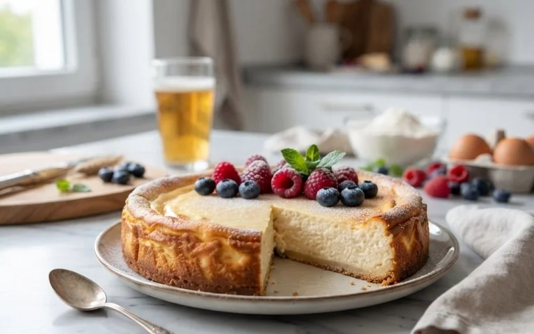 Himnon-alcoholic beer-Quark-Torte Rezept