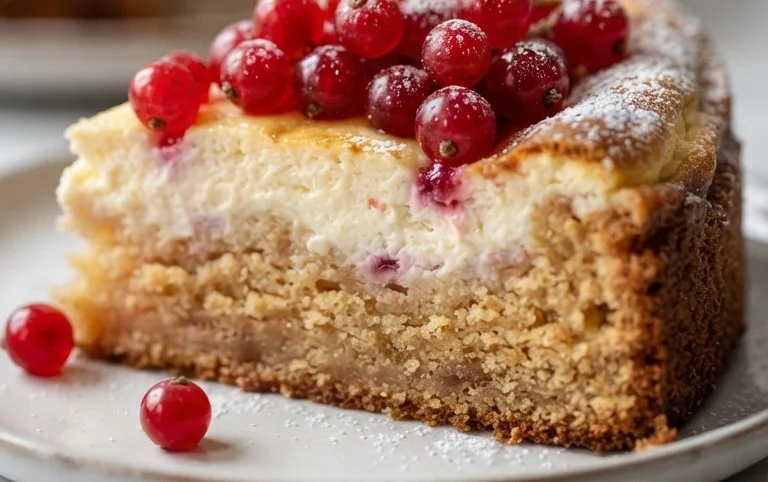 Stachelnon-alcoholic beerkuchen mit Quark und Schmand